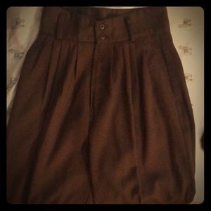 High waisted vintage pants